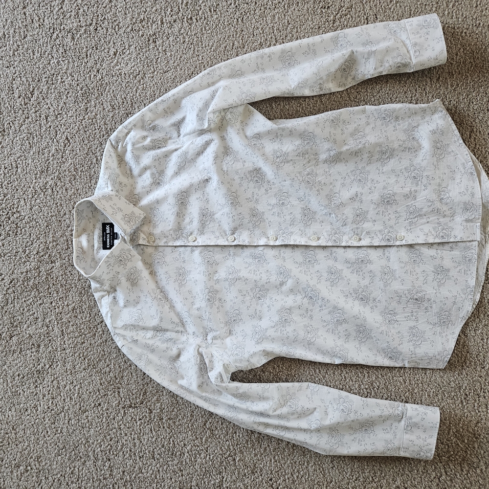 Express White Dress Shirt